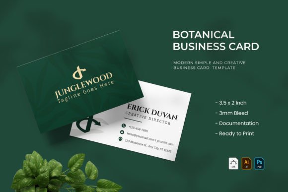 Botanical - Business Card Evaluation
