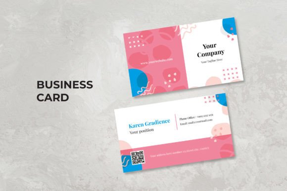 Business Card – Beauty Pink Color