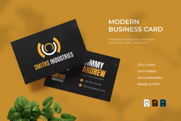 Elevating Professional Identity with the Modern - Business Card