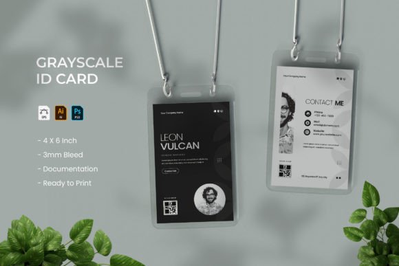 Grayscale - ID Card: A Modern Solution for Professional Identification