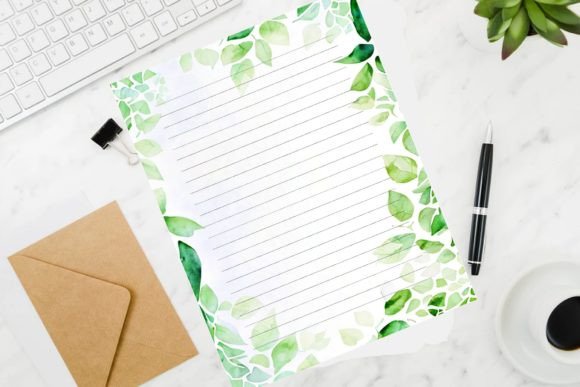 Greenery Stationery: Elevate Your Everyday Writing