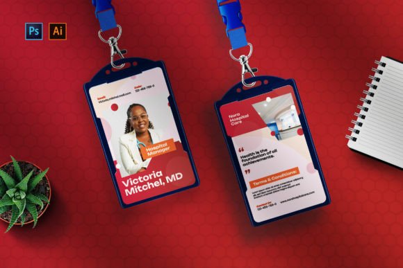Hospitality ID Card Design for Modern Professionals