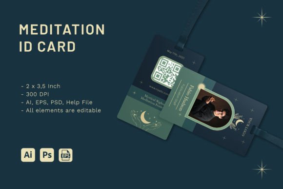 Meditation - ID Card: A Modern Template for Professional Branding