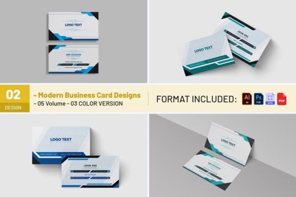 Modern Business Card Design Template: Elevate Your Professional Identity with Precision