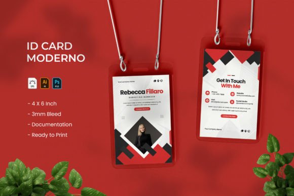 Moderno - ID Card: The Ultimate Solution for Modern Professional Identity