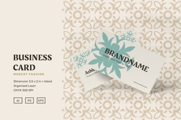 Modest Fashion - Business Card for Modern Professionals