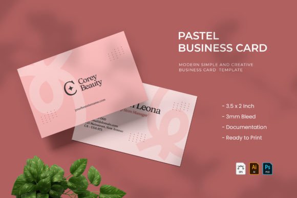 Pastel - Business Card: A Fresh Concept for Modern Networking