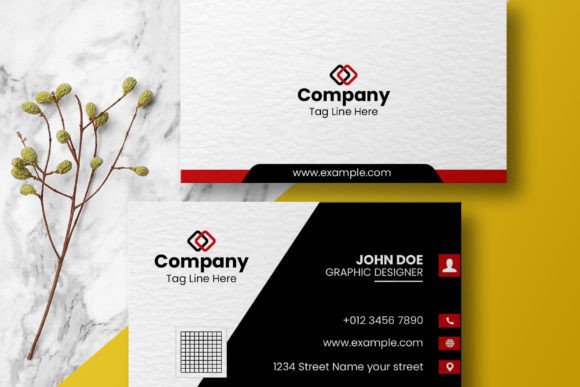 Read Color Business Card Design: A Versatile Tool for Modern Branding