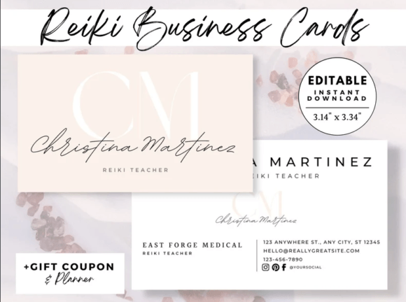 Reiki Business Card Template and Reiki Card: A Practical Guide to Professional Networking