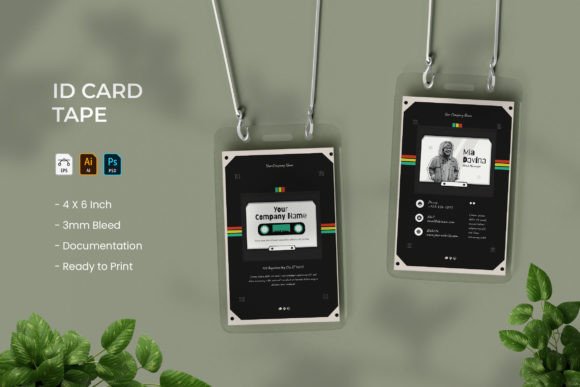 Tape - ID Card: Modern Design for Professional Identity