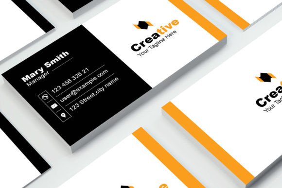 Yellow Business Card: A Modern Template for Professional Branding